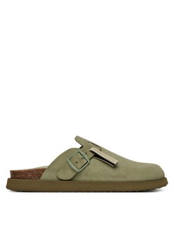 D.Franklin Klapki DFSH407002 Khaki ze sklepu MODIVO w kategorii Klapki damskie - zdjęcie 181074636