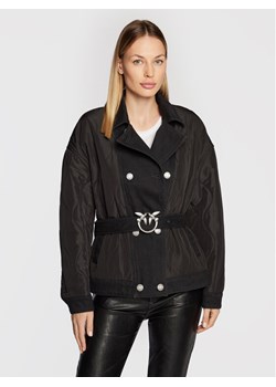 PINKO Kurtka przejściowa Crocchio 1J110W A0A2 Czarny Regular Fit ze sklepu MODIVO w kategorii Kurtki damskie - zdjęcie 181074848