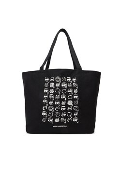 KARL LAGERFELD Torebka A2W50023 Czarny ze sklepu MODIVO w kategorii Torby Shopper bag - zdjęcie 181074929