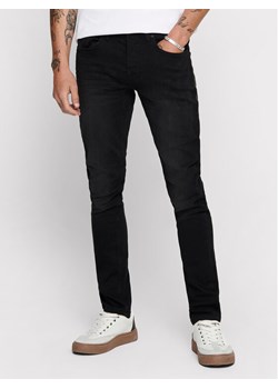 Only & Sons Jeansy Loom 22007451 Czarny Slim Fit ze sklepu MODIVO w kategorii Jeansy męskie - zdjęcie 181075065