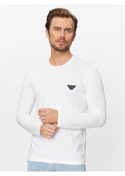 Emporio Armani Underwear Longsleeve 111653 3F755 00010 Biały Regular Fit ze sklepu MODIVO w kategorii T-shirty męskie - zdjęcie 181075146