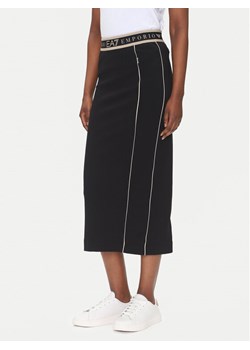 EA7 Emporio Armani Spódnica midi 7W000279 AF12501 UC001 Czarny Regular Fit - id: 0000304787201 - marki Emporio Armani - 181075236 EA7 Emporio Armani Spódnica midi 7W000279 AF12501 UC001 Czarny Regular Fit ze sklepu MODIVO w kategorii Spódnice - zdjęcie 181075236