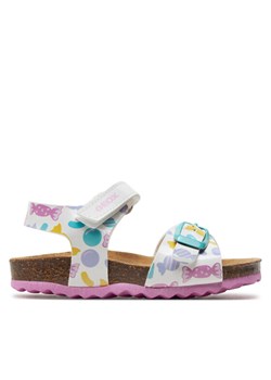 Geox Sandały B Sandal Chalki Girl B922RA 000HH C0653 M Biały ze sklepu MODIVO w kategorii Sandały dziecięce - zdjęcie 181075267