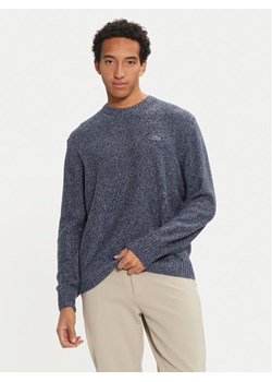 Lacoste Sweter AH2920 Granatowy Regular Fit - id: 0000304591907 - marki Lacoste - 181075409 Lacoste Sweter AH2920 Granatowy Regular Fit ze sklepu MODIVO w kategorii Swetry męskie - zdjęcie 181075409