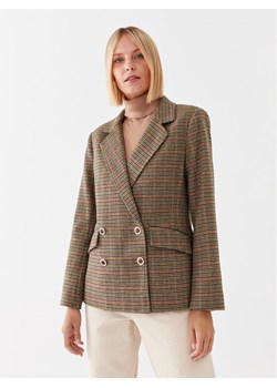 IXIAH Marynarka X221-20140 Beżowy Regular Fit ze sklepu MODIVO w kategorii Marynarki damskie - zdjęcie 181075657