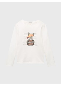 Tom Tailor Bluzka 1034670 Biały Regular Fit ze sklepu MODIVO w kategorii Bluzki dziewczęce - zdjęcie 181075836