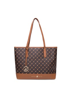 Beverly Hills Polo Club Torebka BHPC-E-015-CCC-05 Brązowy ze sklepu MODIVO w kategorii Torby Shopper bag - zdjęcie 181075898