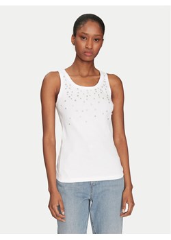 Marella Top Minorca1 2513941154 Biały Slim Fit ze sklepu MODIVO w kategorii Bluzki damskie - zdjęcie 181075938