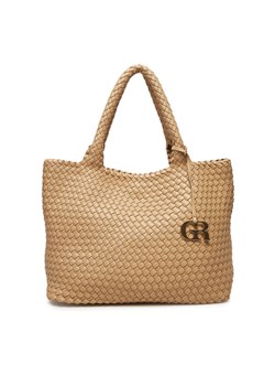 Gino Rossi Torebka TYLO-2 Beżowy ze sklepu MODIVO w kategorii Torby Shopper bag - zdjęcie 181075959