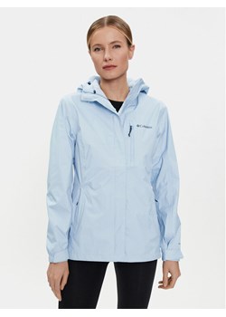 Columbia Kurtka przeciwdeszczowa Pouring Adventure™ II 1760071 Błękitny Regular Fit ze sklepu MODIVO w kategorii Kurtki damskie - zdjęcie 181075999