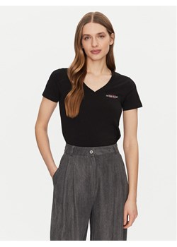 Guess Jeans T-Shirt W4YI23 J1314 Czarny Slim Fit ze sklepu MODIVO w kategorii Bluzki damskie - zdjęcie 181076117