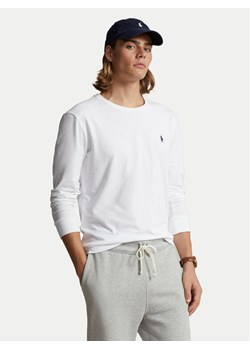 Polo Ralph Lauren Longsleeve Classics 710671468004 Biały Custom Slim Fit ze sklepu MODIVO w kategorii T-shirty męskie - zdjęcie 181076126