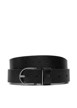 Calvin Klein Pasek Damski Ck Metal Loop Rnd Bckle 3.0_Mono K60K612860 Czarny ze sklepu MODIVO w kategorii Paski damskie - zdjęcie 181076165