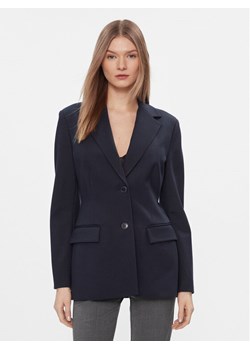 Tommy Hilfiger Marynarka WW0WW40341 Granatowy Slim Fit ze sklepu MODIVO w kategorii Marynarki damskie - zdjęcie 181076166