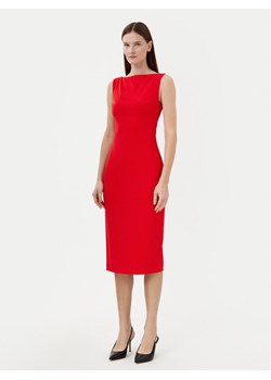 Calvin Klein Sukienka koktajlowa K20K208140 Czerwony Slim Fit ze sklepu MODIVO w kategorii Sukienki - zdjęcie 181076235