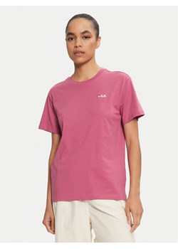 Fila T-Shirt Biendorf FAW0452 Różowy Regular Fit ze sklepu MODIVO w kategorii Bluzki damskie - zdjęcie 181076255