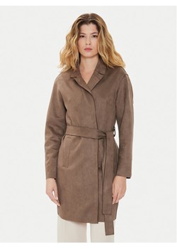 ONLY Płaszcz przejściowy Joline 15315660 Brązowy Regular Fit ze sklepu MODIVO w kategorii Płaszcze damskie - zdjęcie 181076325