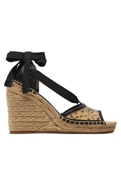 Guess Espadryle Diandra FLGDIR ELE04 Czarny ze sklepu MODIVO w kategorii Sandały damskie - zdjęcie 181076439