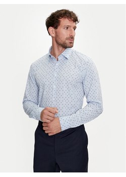 Calvin Klein Koszula K10K113168 Niebieski Slim Fit ze sklepu MODIVO w kategorii Koszule męskie - zdjęcie 181076465