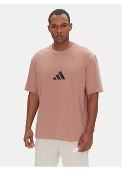 adidas T-Shirt Z.N.E. JC5480 Różowy Loose Fit ze sklepu MODIVO w kategorii T-shirty męskie - zdjęcie 181076539