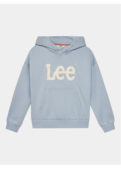 Lee Bluza Wobbly Graphic LEG5124 Niebieski Regular Fit ze sklepu MODIVO w kategorii Bluzy chłopięce - zdjęcie 181076548