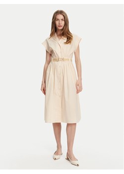TWINSET Sukienka koszulowa 251TT2102 Różowy Loose Fit ze sklepu MODIVO w kategorii Sukienki - zdjęcie 181076577