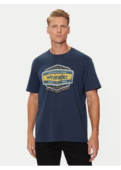 Wrangler T-Shirt Americana 112357448 Niebieski Regular Fit ze sklepu MODIVO w kategorii T-shirty męskie - zdjęcie 181076818