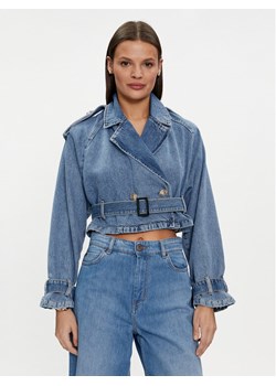 Liu Jo Kurtka jeansowa UA4233 DS059 Niebieski Regular Fit ze sklepu MODIVO w kategorii Kurtki damskie - zdjęcie 181076836