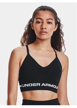 Under Armour Biustonosz sportowy Ua Seamless Low Long Bra 1357719-001 Czarny Compression Fit ze sklepu MODIVO w kategorii Biustonosze - zdjęcie 181076848
