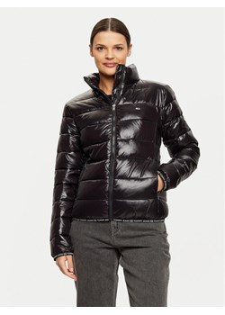 Tommy Jeans Kurtka zimowa Essential DW0DW19312 Czarny Regular Fit ze sklepu MODIVO w kategorii Kurtki damskie - zdjęcie 181076886