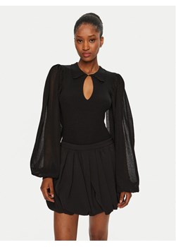 Munthe Bluzka 244160424471 Czarny Regular Fit - id: 0000304891472 - marki Munthe - 181076929 Munthe Bluzka 244160424471 Czarny Regular Fit ze sklepu MODIVO w kategorii Bluzki damskie - zdjęcie 181076929
