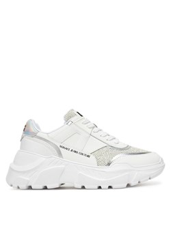 Versace Jeans Couture Sneakersy 78VA3SC4 Biały ze sklepu MODIVO w kategorii Buty sportowe damskie - zdjęcie 181076956