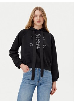 JOOP! Jeans Bluza Tinna 30046176 Czarny Regular Fit ze sklepu MODIVO w kategorii Bluzy damskie - zdjęcie 181077009