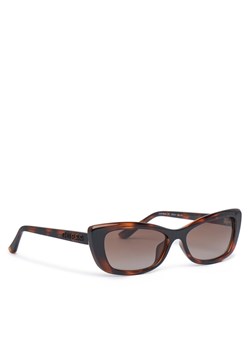 Guess Okulary przeciwsłoneczne GU00156 Brązowy ze sklepu MODIVO w kategorii Okulary przeciwsłoneczne damskie - zdjęcie 181077139