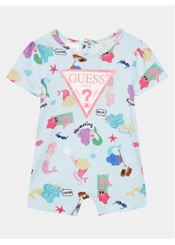 Guess Romper S4GG02 K6YW4 Zielony Regular Fit ze sklepu MODIVO w kategorii Rampersy - zdjęcie 181077307