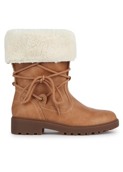 Geox Kozaki J Casey Girl B Abx J367ZA 000BU C5006 S Brązowy ze sklepu MODIVO w kategorii Buty zimowe dziecięce - zdjęcie 181077468