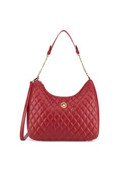 Beverly Hills Polo Club Torebka BHPC-K-036-06 Czerwony ze sklepu MODIVO w kategorii Torebki damskie - zdjęcie 181077469