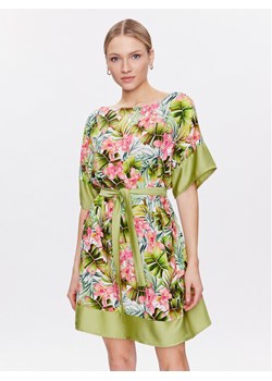 Liu Jo Beachwear Sukienka plażowa VA3141 T3347 Zielony Relaxed Fit ze sklepu MODIVO w kategorii Odzież plażowa - zdjęcie 181077595