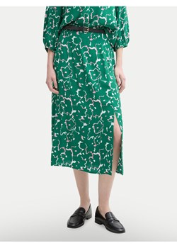 Tom Tailor Denim Spódnica midi 1045505 Zielony Regular Fit ze sklepu MODIVO w kategorii Spódnice - zdjęcie 181077597