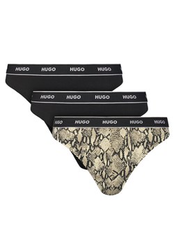HUGO Komplet 3 par stringów 50495870 Kolorowy ze sklepu MODIVO w kategorii Majtki damskie - zdjęcie 181077598
