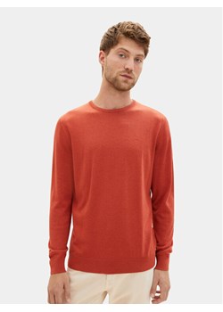 Tom Tailor Sweter 1027661 Czerwony Regular Fit ze sklepu MODIVO w kategorii Swetry męskie - zdjęcie 181077605
