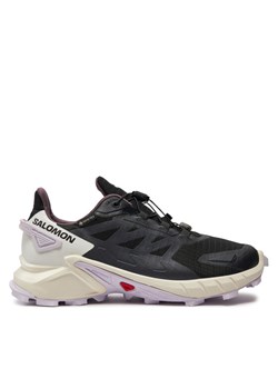 Salomon Buty do biegania Supercross 4 Gore-Tex L47461800 Czarny ze sklepu MODIVO w kategorii Buty sportowe damskie - zdjęcie 181077946