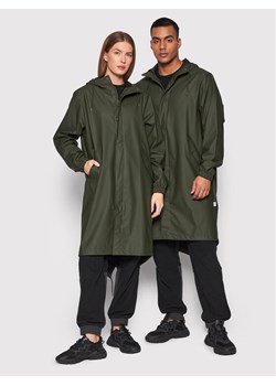 Rains Kurtka przeciwdeszczowa Unisex 18140 Zielony Regular Fit ze sklepu MODIVO w kategorii Kurtki męskie - zdjęcie 181077958