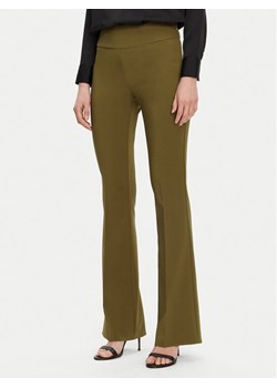 Rinascimento Spodnie materiałowe CFC0122830003 Khaki Regular Fit ze sklepu MODIVO w kategorii Spodnie damskie - zdjęcie 181077975