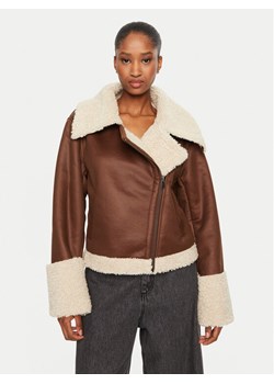 BARDOT Kożuch Finn 59543JB1 Brązowy Regular Fit ze sklepu MODIVO w kategorii Kożuchy - zdjęcie 181077986