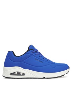 Skechers Sneakersy Uno - Stand On Air 52458/BLW Niebieski ze sklepu MODIVO w kategorii Buty sportowe męskie - zdjęcie 181077998