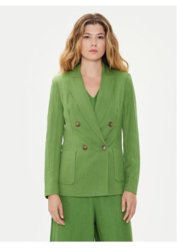 United Colors Of Benetton Marynarka 27OZDW025 Zielony Regular Fit ze sklepu MODIVO w kategorii Marynarki damskie - zdjęcie 181077999