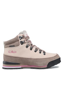 CMP Trekkingi Heka Wmn Hiking Shoes Wp 3Q49556 Beżowy ze sklepu MODIVO w kategorii Buty trekkingowe damskie - zdjęcie 181078157