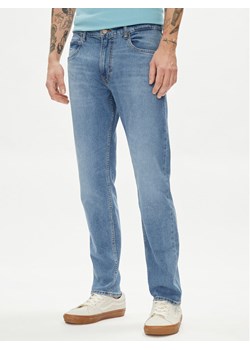 Lee Jeansy Rider 112352845 Niebieski Slim Fit ze sklepu MODIVO w kategorii Jeansy męskie - zdjęcie 181078188