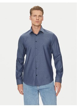 Calvin Klein Koszula K10K114311 Granatowy Regular Fit ze sklepu MODIVO w kategorii Koszule męskie - zdjęcie 181078276